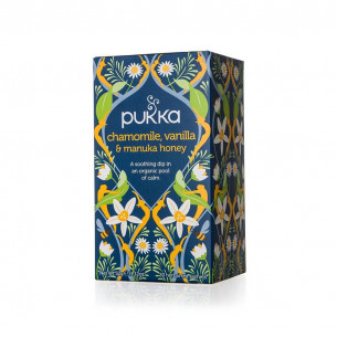 Chamomile, Vanilla & Manuka Honey fra Pukka - 20 tebreve