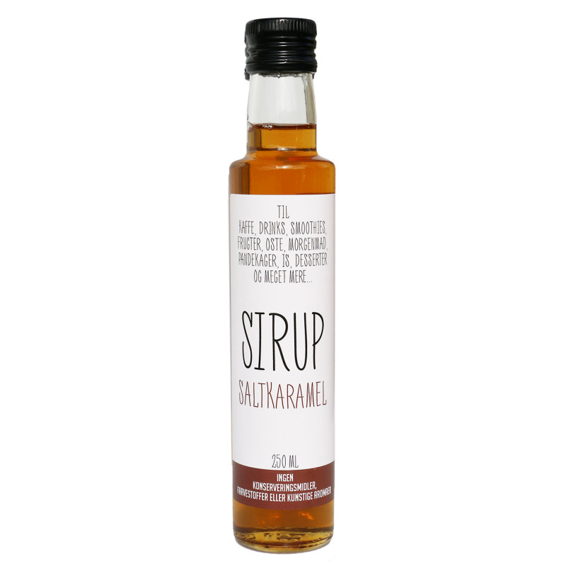 Te og kaffe specialisten - Sirup med saltkaramel