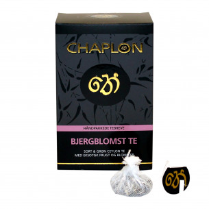 Bjergblomst te fra Chaplon Tea i tebreve