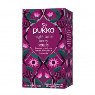 Night Time Berry fra Pukka - 20 tebreve i æske