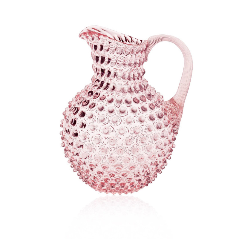 Paris Hobnail Kande i rosa 2 liter fra Anna Von Lipa