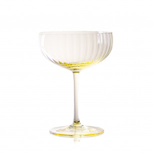 Lyon Cocktailglas I gul fra Anna Von Lipa