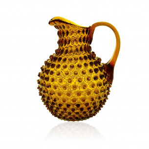 Paris Hobnail Kande i amber 2 liter fra Anna Von Lipa