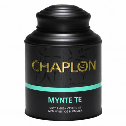 Mynte te te Chaplon Tea i dåse