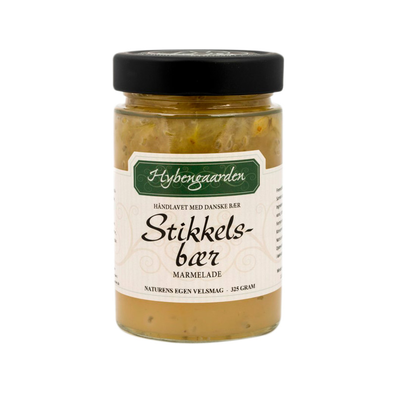 Hybengårdens Stikkelsbærmarmelade - 325 gram
