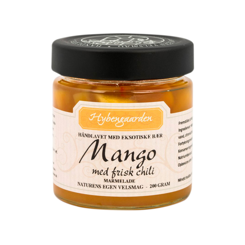 Hybengaardens Mangomarmelade m. Chili (200g)