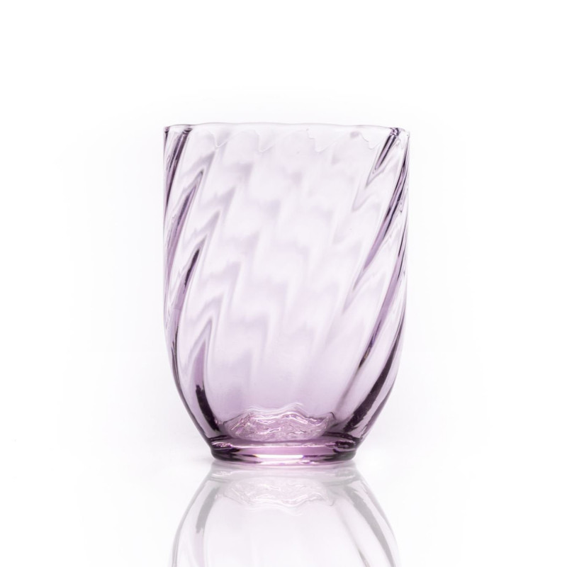 Lilla Swirl Glas fra Anna Von Lipa