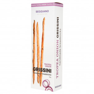 Seggiano Tropea Onion Grissini (150 g) - italienske brødstænger