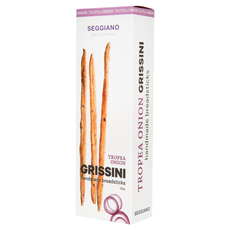 Seggiano Tropea Onion Grissini (150 g) - italienske brødstænger