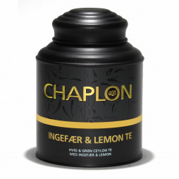 Ingefær og lemon te fra Chaplon Tea i dåse