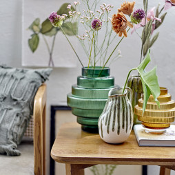 Smuk vase fra Bloomingville. Her den grønne Bettie, stor