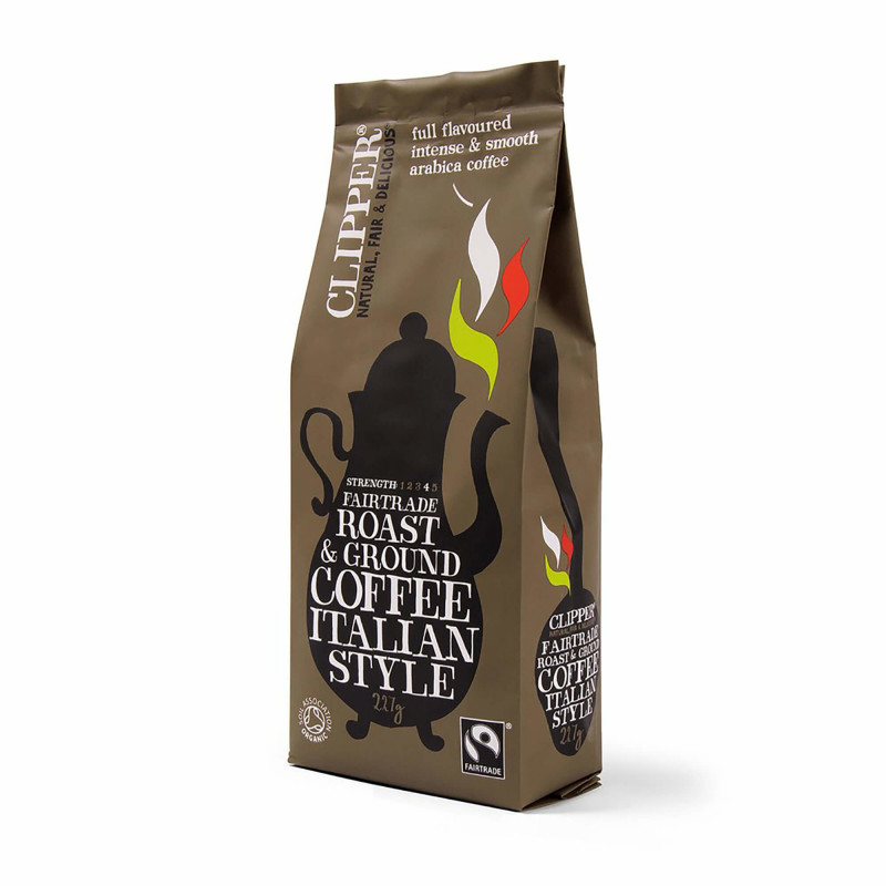 Italian Style malet kaffe fra Clipper