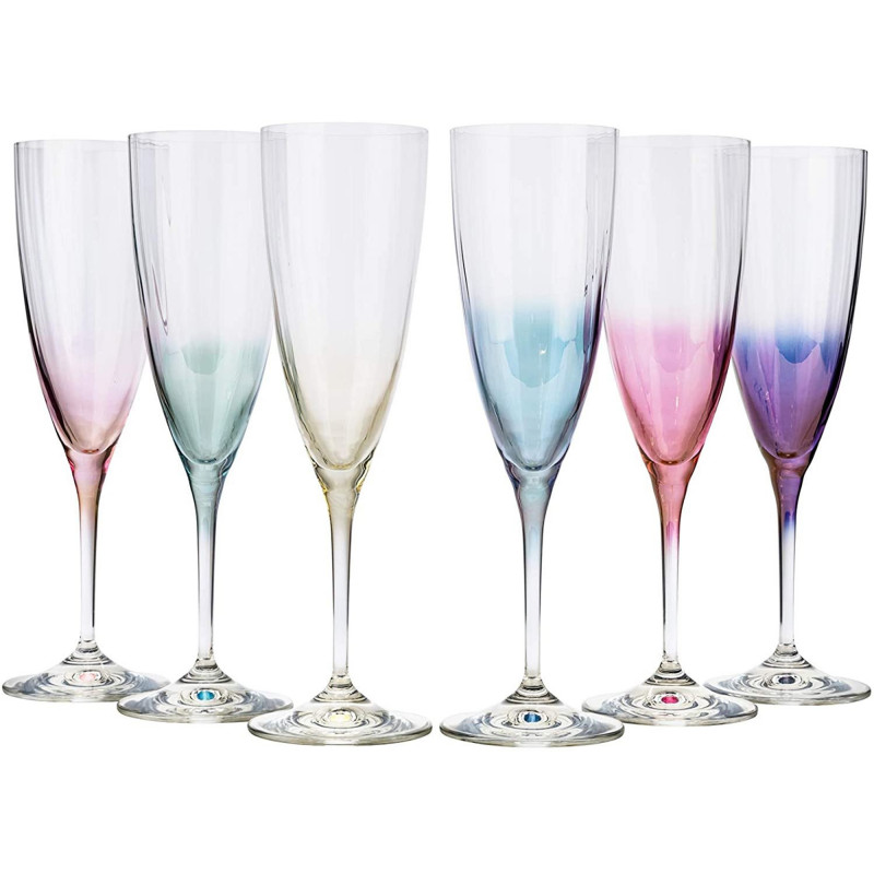 6 stk. Kate Champagneglas fra Anna Von Lipa