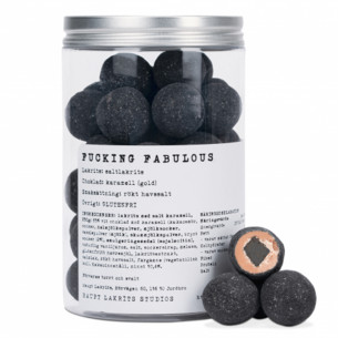 Fucking Fabulous fra Haupt Lakrits - salt lakrids kugler