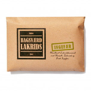 Ingefær Lakrids fra Bagsværd Lakrids - Lakrids plade