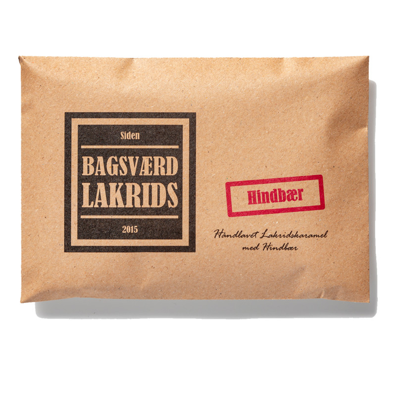 Hindbær Lakrids fra Bagsværd Lakrids - Lakrids plade