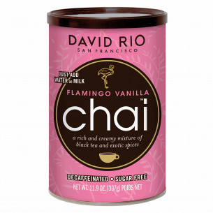 Flamingo Vanilla Chai fra David Rio - 337 gram.