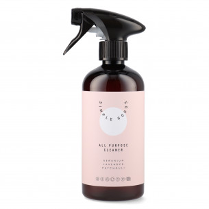 All round rengøringsmiddel (500 ml) med duft af geranium, lavendel og patchouli fra Simple Goods