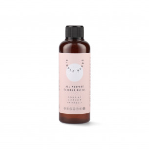 All round rengøringsmiddel (Refill - 100 ml) med duft af geranium, lavendel og patchouli fra Simple Goods