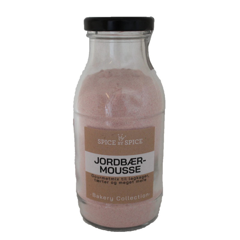 Jordbær-Mousse Mix fra SPICEBYSPICE