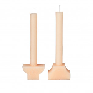 2 orange Pilas Figurlys fra Broste Copenhagen