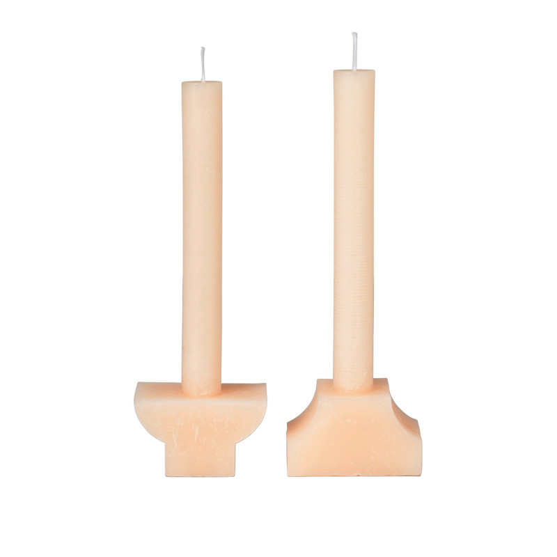 2 orange Pilas Figurlys fra Broste Copenhagen