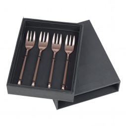 Hune Kagegafler, titanium espresso - Broste Copenhagen