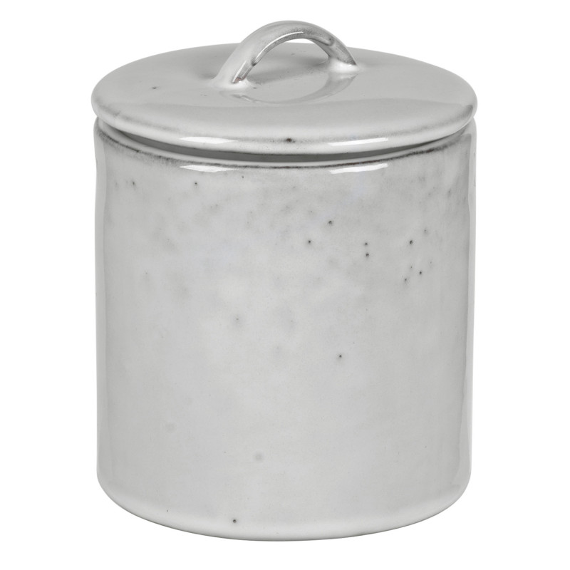 Nordic Sand krukke m. låg (100 cl) fra Broste Copenhagen