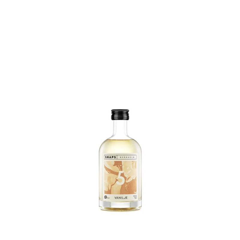 No. 5 Vanilje snaps (5 cl) fra Bornholm Snaps