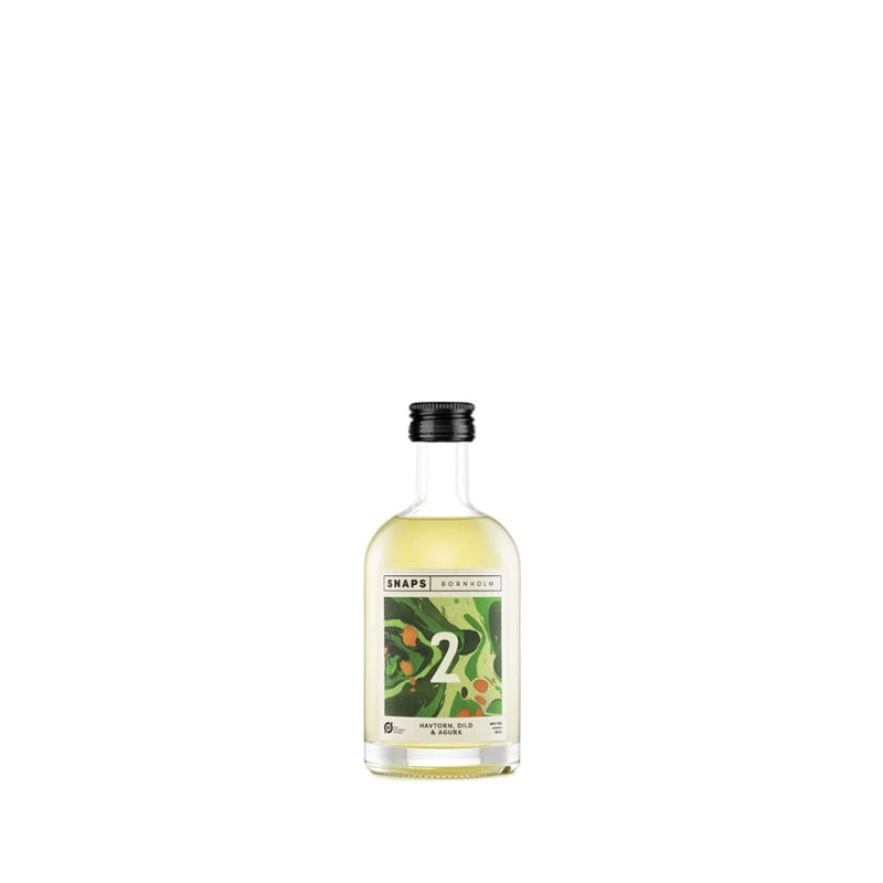 No. 2 Havtorn, dild og agurk snaps (5 cl) fra Bornholm Snaps