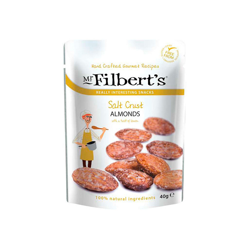Mandler med havsalt (40 gram) fra Mr. Filberts