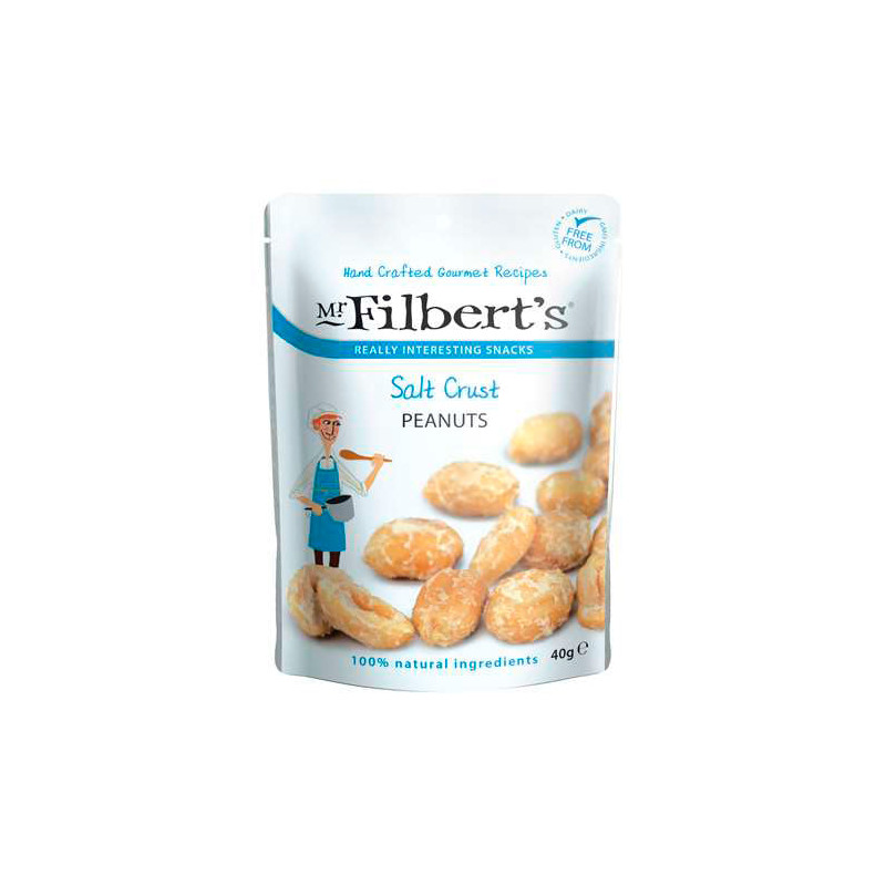 Saltede peanuts (40 gram) fra Mr. Filberts
