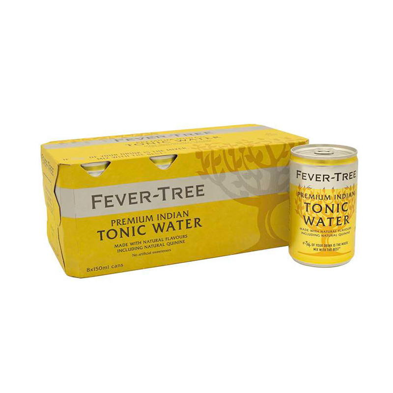 Premium Indian Tonic Water (150 ml) fra Fever-Tree i kasse med 8 stk