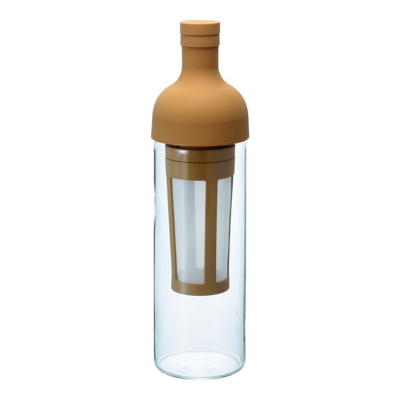 Mokka farvet "filter-in" koldbrygger til iskaffe fra Hario, 0,65 l