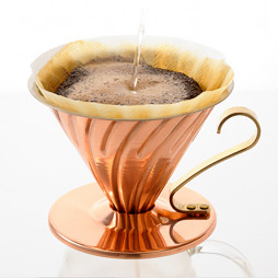V60 Dripper kaffetragt i kobber fra Hario