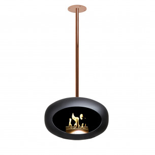 Sky Biopejs i Sort / Rose Gold med 140 cm stang fra Le Feu
