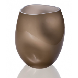Squeeze vase Opal - Black Smoke fra Anna von Lipa