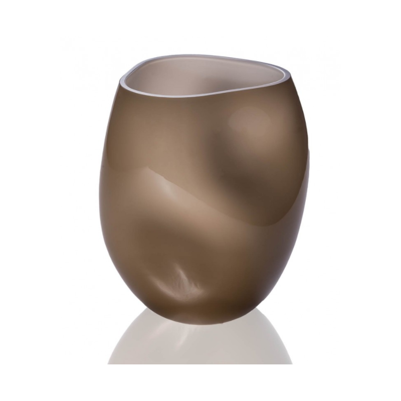 Squeeze vase Opal - Black Smoke fra Anna von Lipa