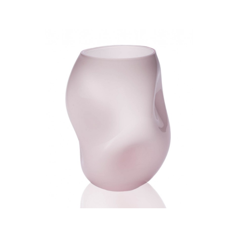 Squeeze vase, Opal i rosa fra Anna von Lipa