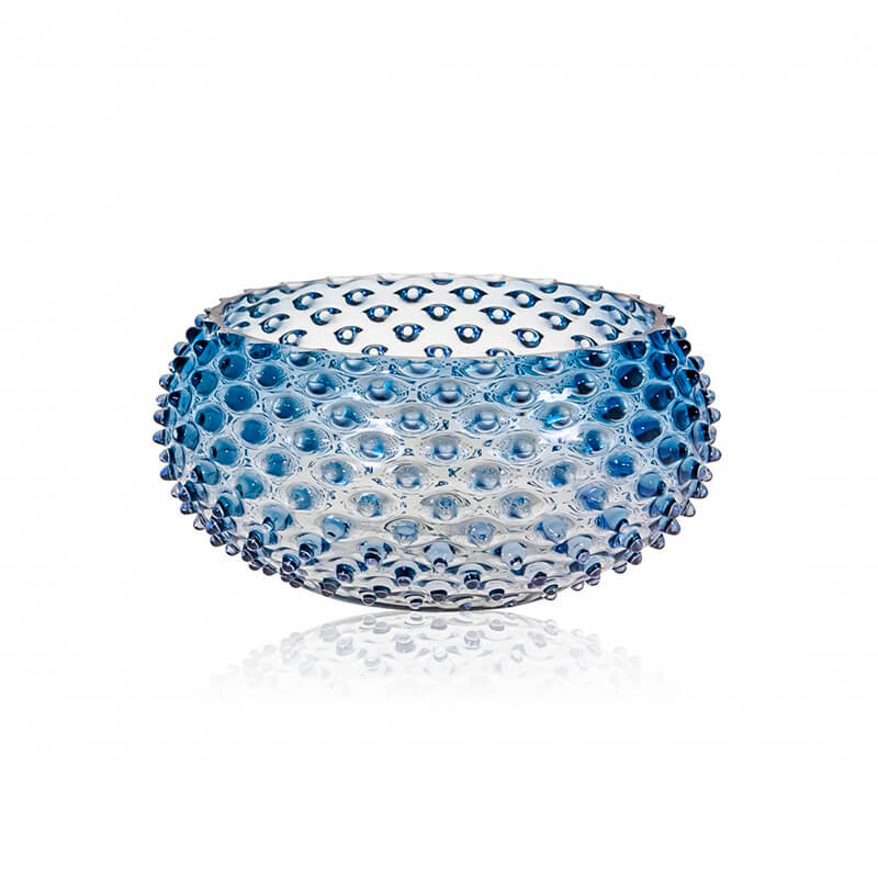 Hobnail Tapas skål i flot blå (23 cm) fra Anna von Lipa