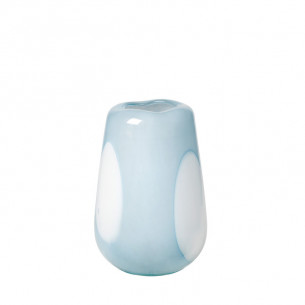 Ada vase i Dot blå (26 cm) fra Broste Copenhagen
