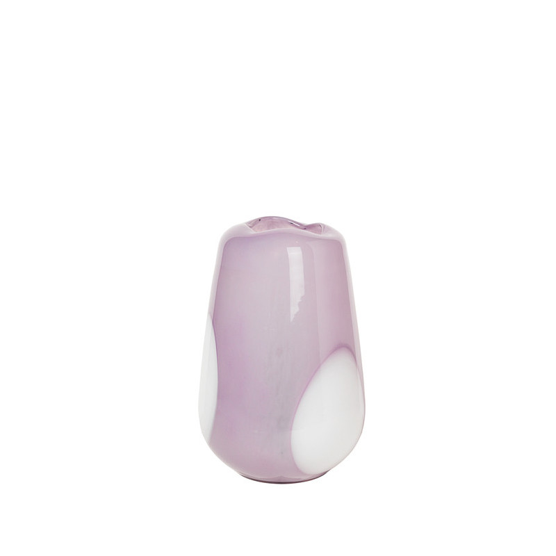 Ada vase, Dot lilla (26 cm) fra Broste Copenhagen