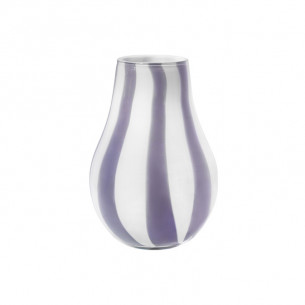 Ada Stripe vase i lilla fra Broste Copenhagen