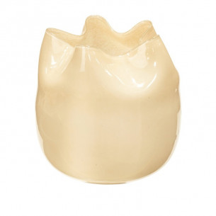 Esther vase (H: 30 cm) i gul fra Broste Copenhagen