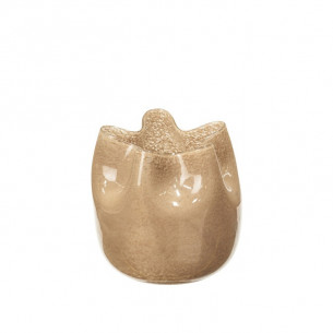 Esther vase (H: 20 cm) i sand fra Broste Copenhagen