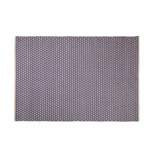 Boris tæppe, Maritime Blue (200 x 140 cm) fra Broste Copenhagen