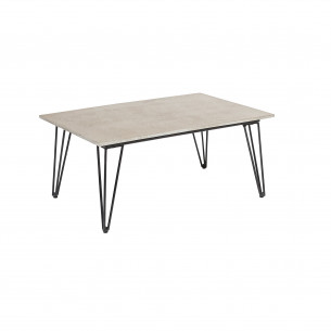Mundo havebord til sofaen i grå beton fra Bloomingville