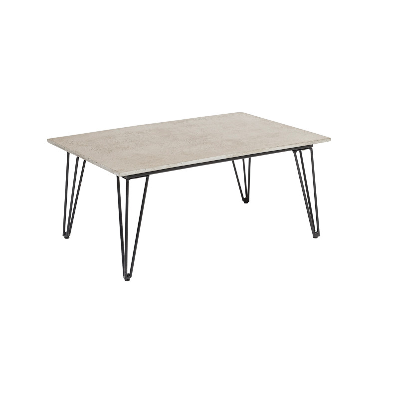 Mundo havebord til sofaen i grå beton fra Bloomingville