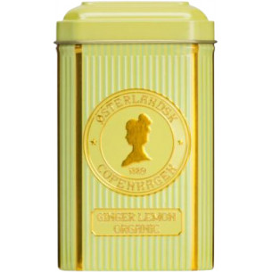 Ginger & Lemon Organic tebreve (12 stk) i flot dåse fra Østerlandsk Thehus
