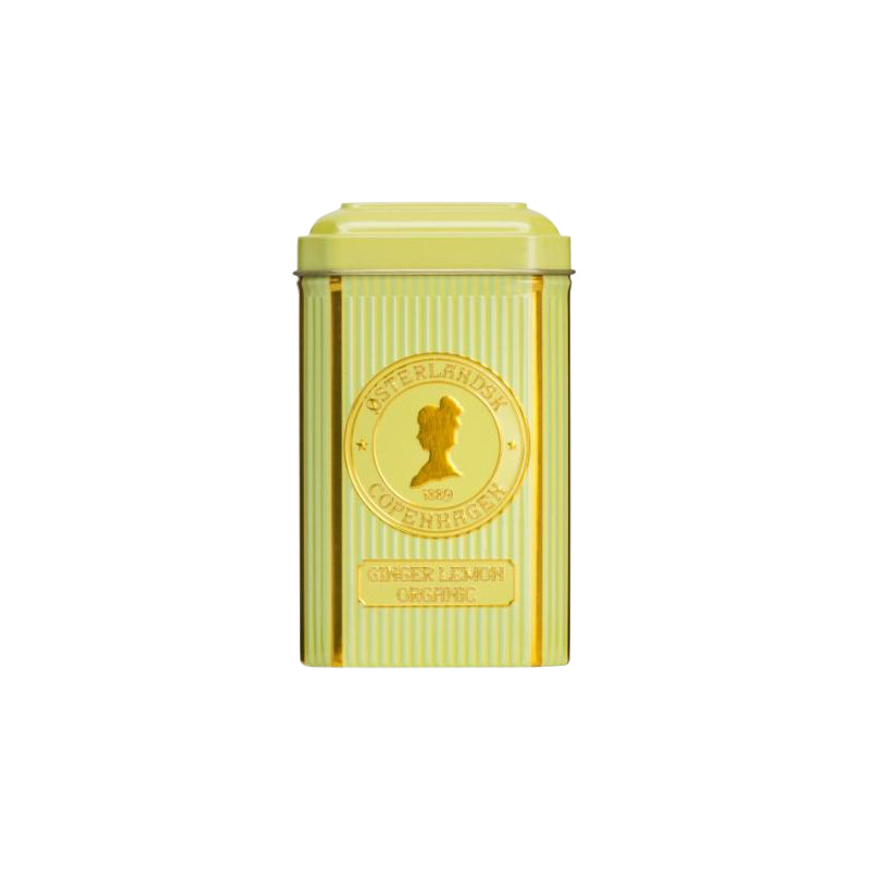 Ginger & Lemon Organic tebreve (12 stk) i flot dåse fra Østerlandsk Thehus
